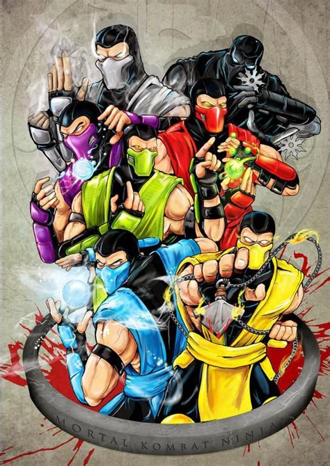 Mk Ninja by Slippy2191 on deviantART | Mortal kombat art, Mortal kombat characters, Mortal kombat