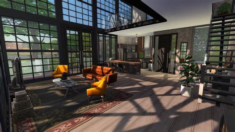 Studio Loft Apartment (More photos below) : r/Sims4