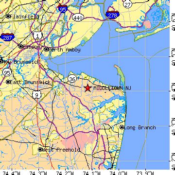 Middletown, New Jersey (NJ) ~ population data, races, housing & economy