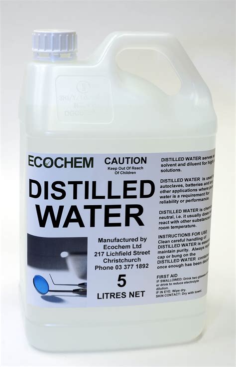 Distilled water - Ecochem Limited