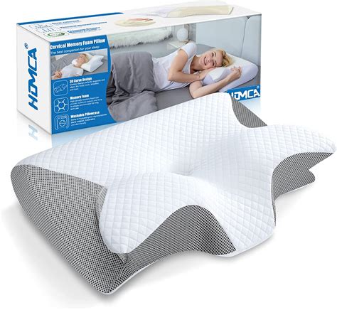 Free Shipping! HOMCA Ergonomic Memory Foam Pillow, Orthopedic Contour for Neck Relief, Arm ...