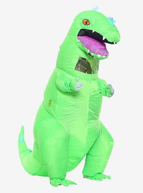 Rugrats Inflatable Reptar Costume | Rugrats, Adult halloween costumes, Cool halloween costumes