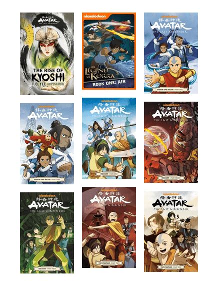 Books Like Avatar The Last Airbender Comics In Order : Avatar The Last ...