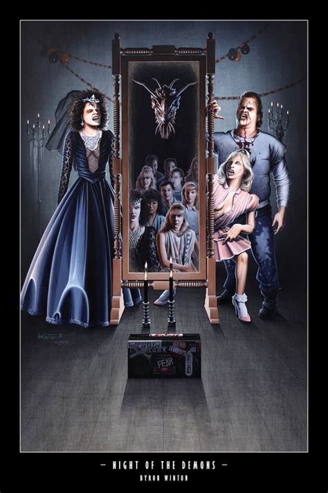 The Horrors of Halloween: NIGHT OF THE DEMONS (1988) Artwork / Posters