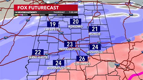 Indiana weather: Winter storm snowfall map and totals