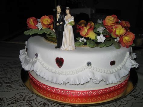 40th Wedding Anniversary Cake | ...with original wedding bri… | Flickr