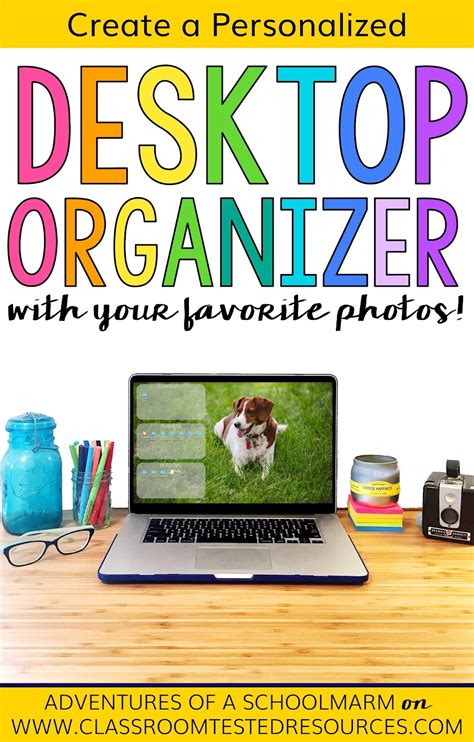 DIY Personalized Photo Desktop Organizer | Classroom Tested Resources