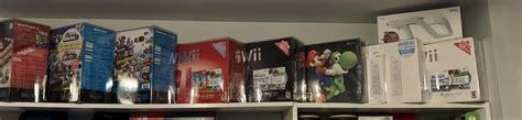 My Wii console/box collection : r/wii