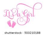 Baby Girl Text Clipart Free Stock Photo - Public Domain Pictures