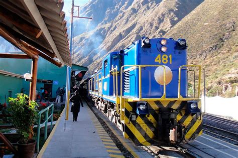 Horarios y precios del tren a Machu Picchu