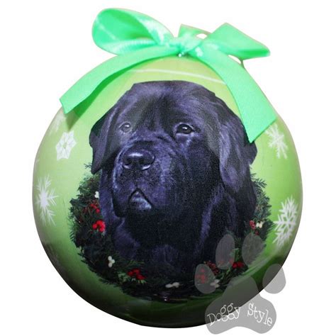 Newfoundland Newfie Shatterproof Dog Christmas Ornament | Doggy Style Gifts