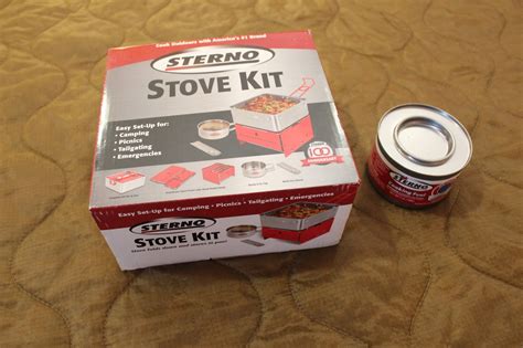 THE ON POINT RESOURCE: Sterno Stove Kit