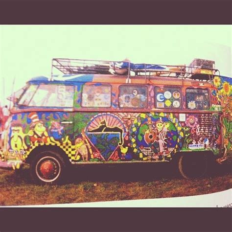 hippie bus | Trippy art