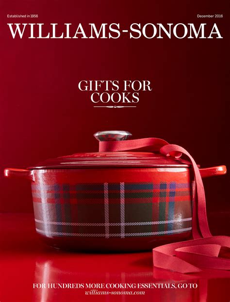 Williams-Sonoma - 2016 Gifts for Cooks Guide - Page 1