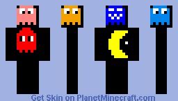 Pacman Theme Skin Minecraft Skin