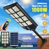 320 LED Solar Street Light 400W Remote Outdoor Garden Security Wall ...