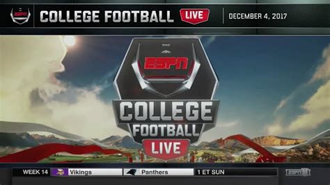 College Football Live (12/4/17) - YouTube