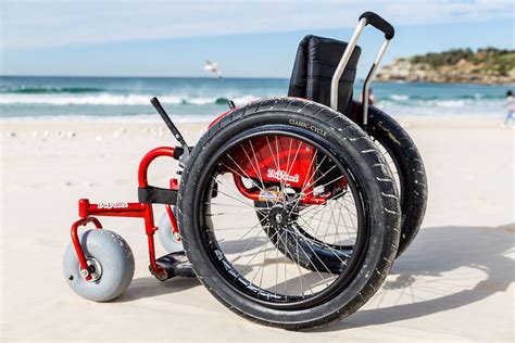 DaVinci All Terrain Beach Wheelchair - Push Mobility Wheelchair Users ...