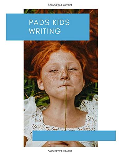 Buy pads kids writing: Notebook lined large : lined paper elementary/ lined paper for first ...