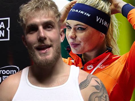 Jake Paul Spotted Kissing Olympic Speed Skater Jutta Leerdam At Dinner ...