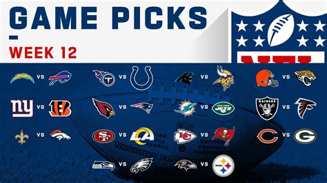 Week 12 Game Picks! | NFL 2020 - YouTube