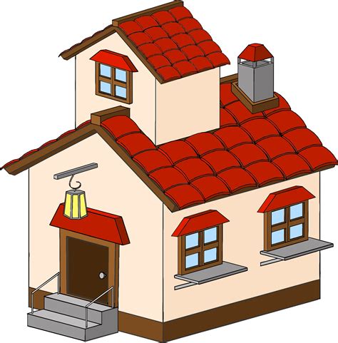 Simple house clipart clip art of clipartwork - ClipartPost