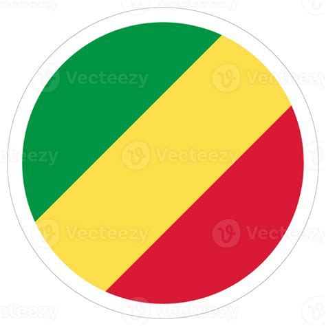 Congo flag in design shape. Flag of Congo in design shape. 25862659 PNG