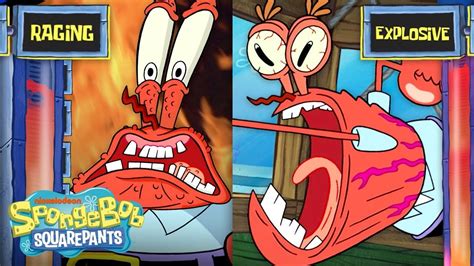 Ranking Mr. Krabs Angriest Moments 😡 | Mr. Krabs Stages of Anger | SpongeBob - YouTube ...