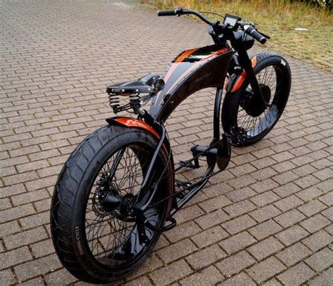 Custom Choppers Harley Davidson (29) | Motorised bike, Custom electric ...