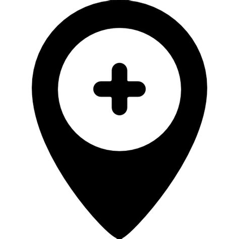 Hospital Location - Free Maps and Flags icons