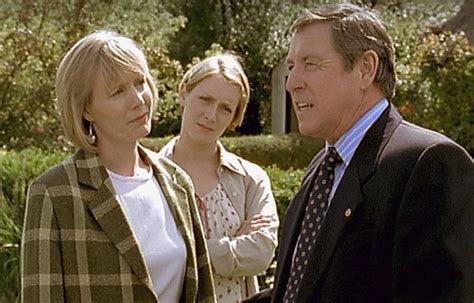 'Midsomer Murders' with Jane Wymark as Joyce, Laura Howard as Cully ...