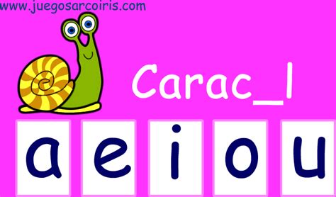 Fuga de Letras - Letras - Juegos - Juegos educativos en español, JuegosArcoiris