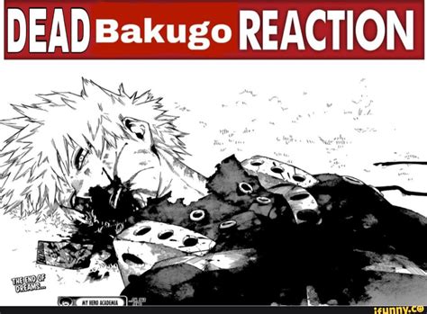 DEAD Bakugo REACTION - iFunny