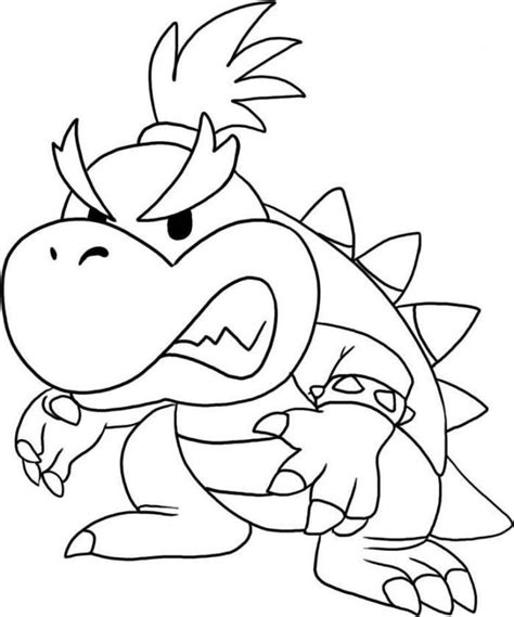 Free Baby Mario Bros Coloring Pages, Download Free Baby Mario Bros ...