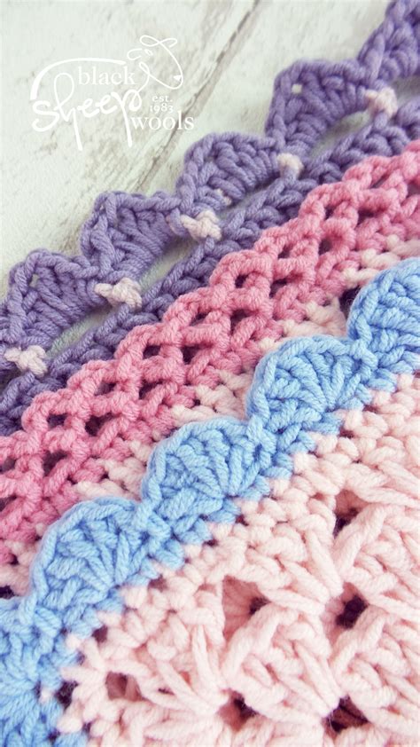 Crochet Border Patterns For Beginners - Amelia's Crochet