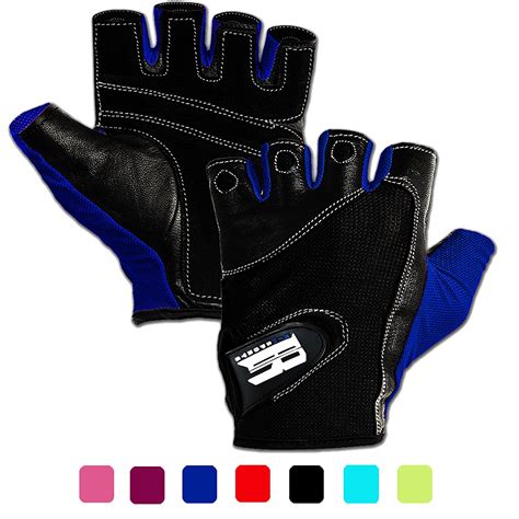 RIMSports Weight Lifting Gloves and Breathable Leather Padded Gym Gloves - Walmart.com - Walmart.com