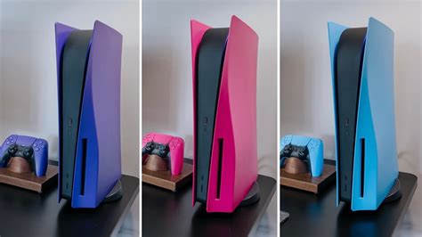 PS5 Console Covers: Purple, Pink and Blue - SpawnPoiint