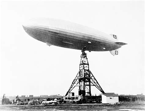 Hindenburg Airship At Nas Lakehurst Photograph by Us Navy - Fine Art America