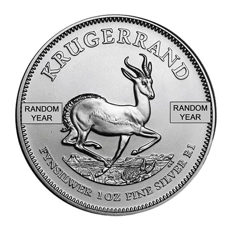 1 oz South African Silver Krugerrand Coins for Sale | Live Prices