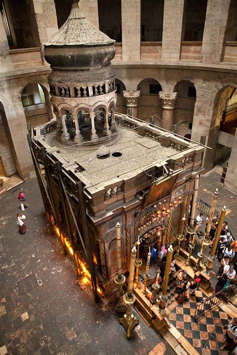 Jesus Christ's Tomb at the Church of the Holy Sepulchre Older Than 4th C