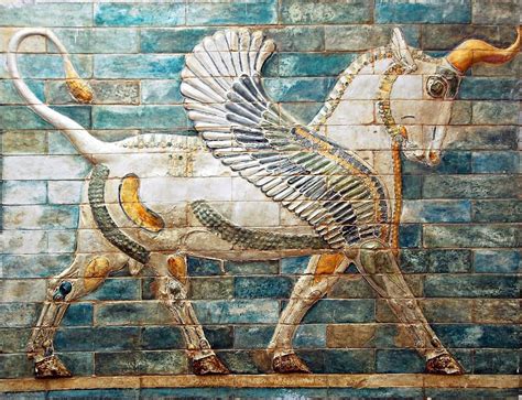 Unicorn, Palace of Darius, Susa. #Magic #Esoterism #Occultism #Symbols ...