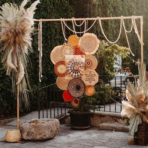 boho backdrop | Wedding decor inspiration, Wedding decorations, Wedding deco