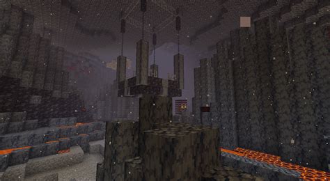 Hanging platforms in the basalt deltas – Minecraft Feedback