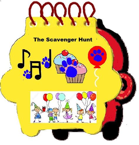 Clues from The Scavenger Hunt | Scavenger hunt, Blue’s clues, Scavenger