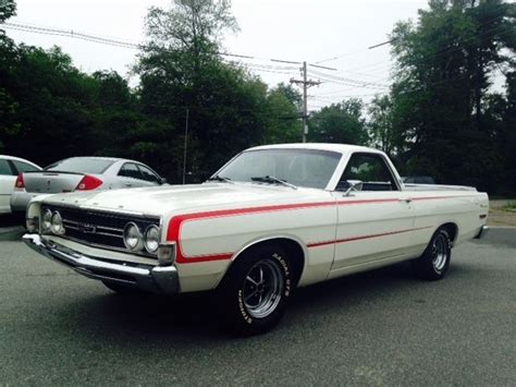 Ford Ranchero PICK UP 1968 WHITE For Sale. 1968 FORD RANCHERO GT