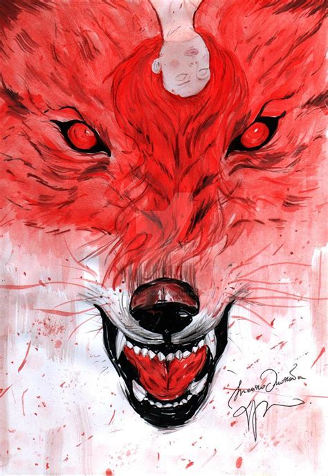 red Wolf by Bring-the-Pain40 on DeviantArt