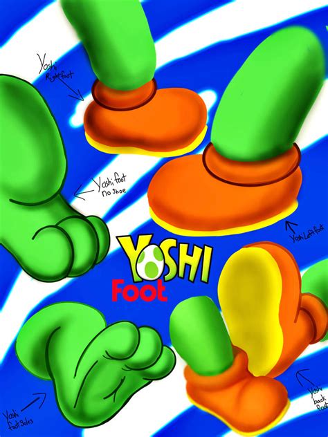 Yoshi Foot by Yingcartoonman on DeviantArt