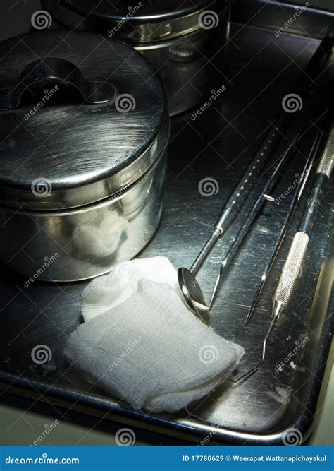 Dentist s equipment stock image. Image of mirror, accessory - 17780629