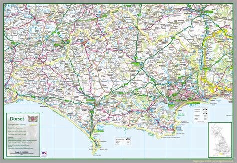 Dorset County Map | I Love Maps