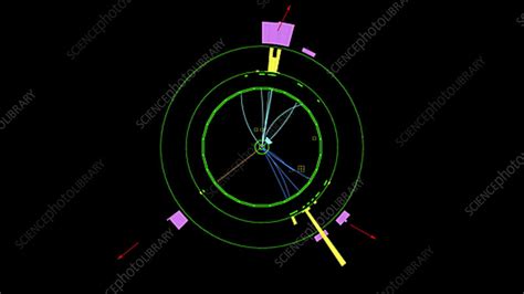 W boson production and decay - Stock Video Clip - K003/4364 - Science Photo Library